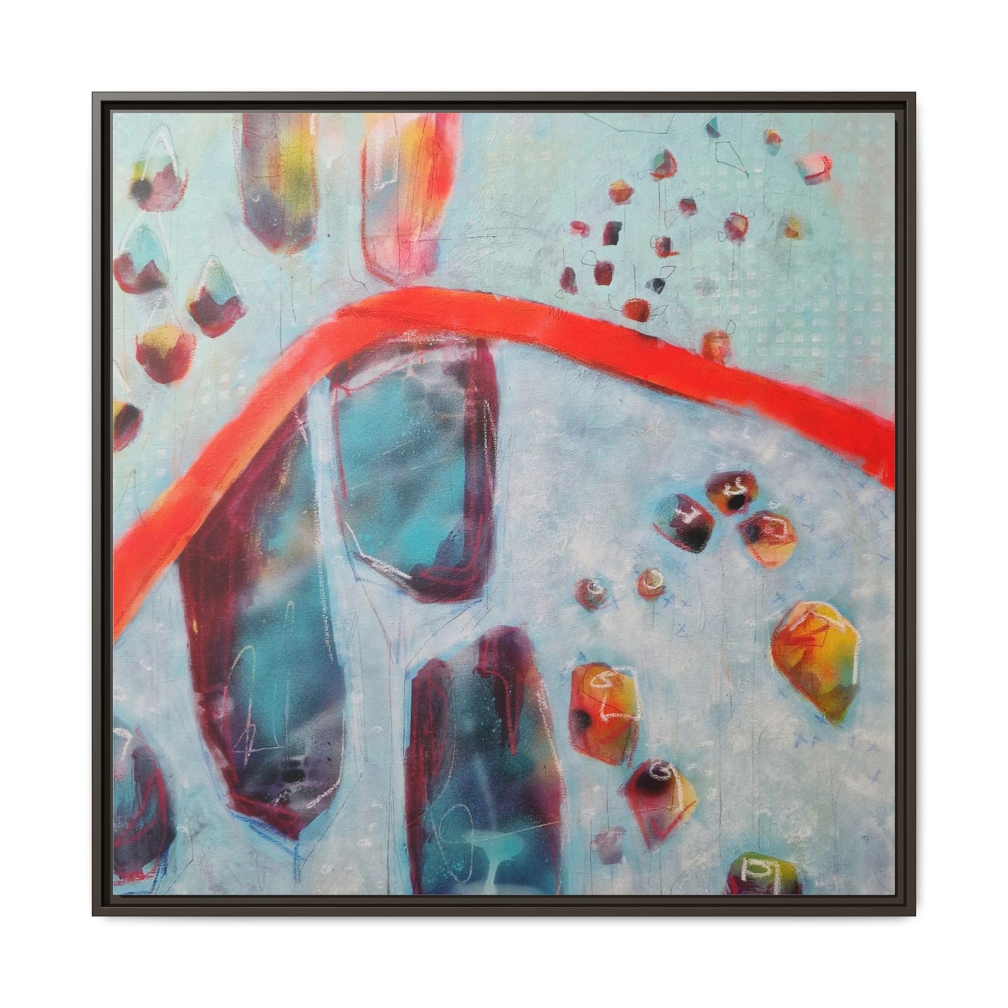 Rising Levels – Framed Gallery Canvas | Lumae