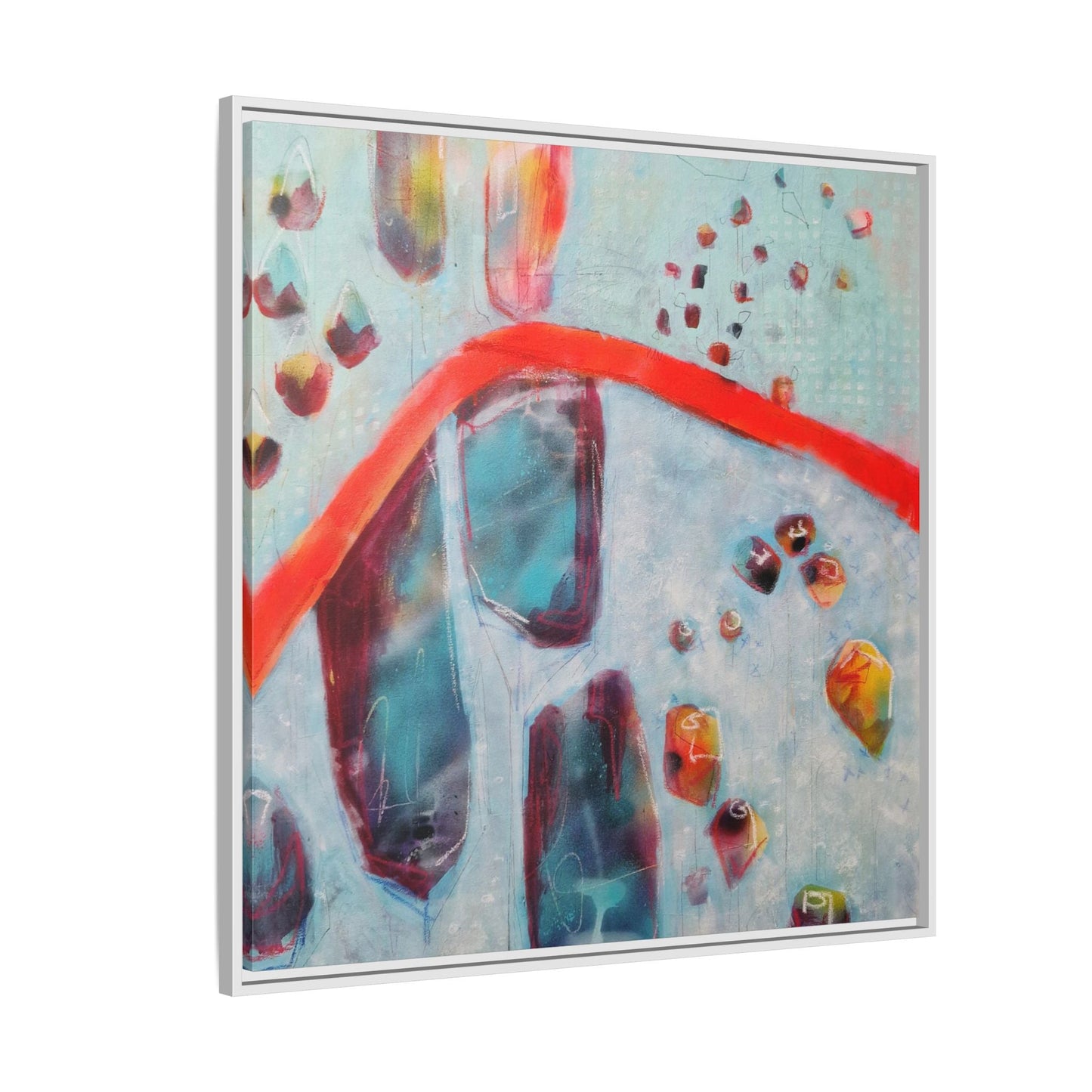 Rising Levels – Framed Gallery Canvas | Lumae