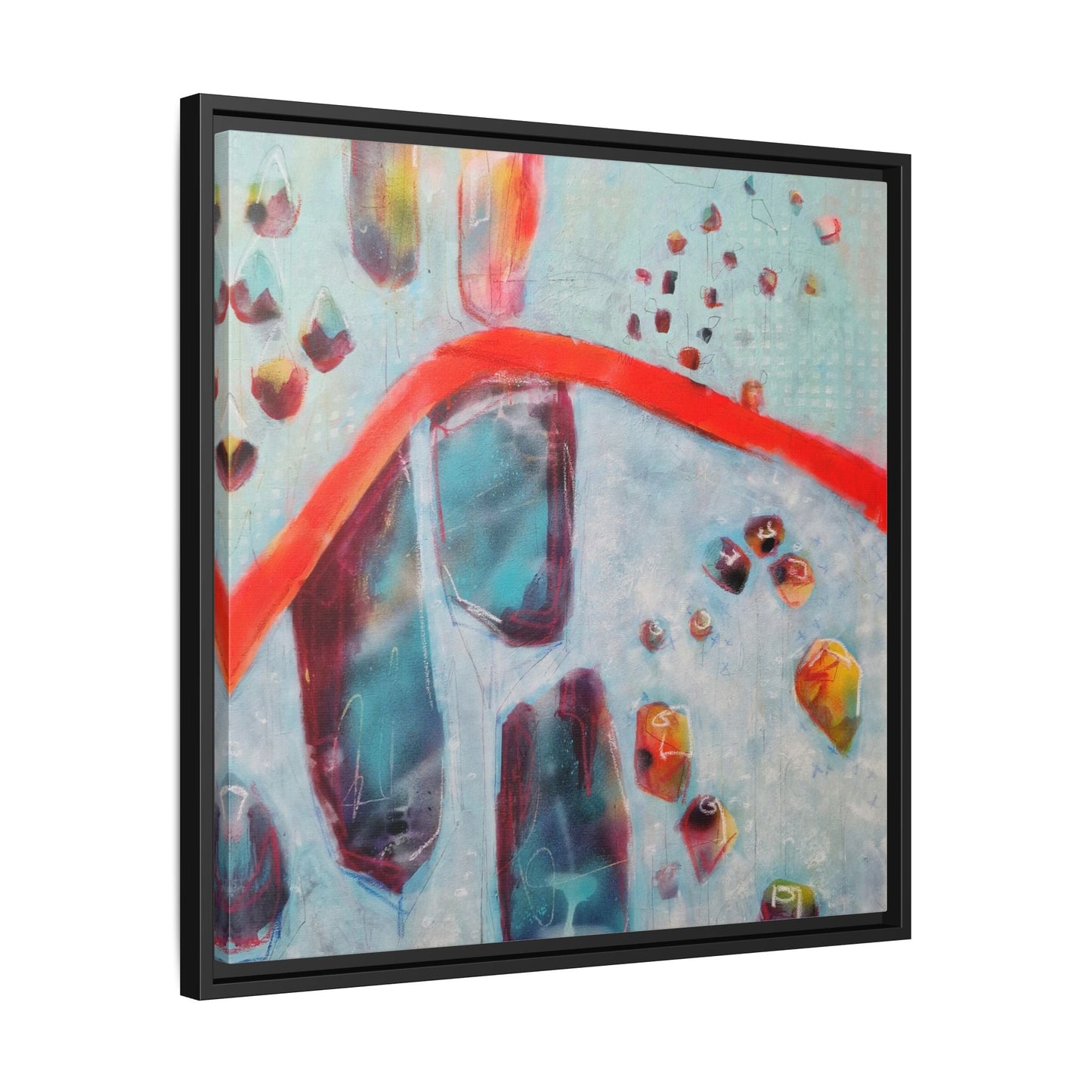 Rising Levels – Framed Gallery Canvas | Lumae