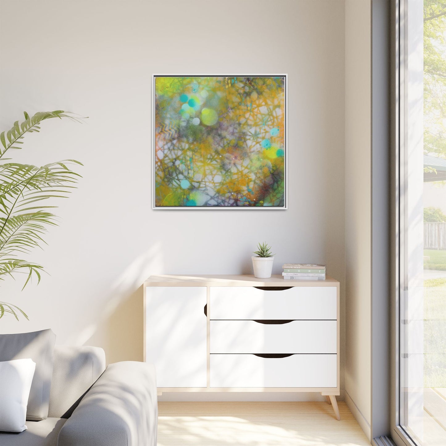 Wanderlust Waves – Framed Gallery Canvas | Lumae