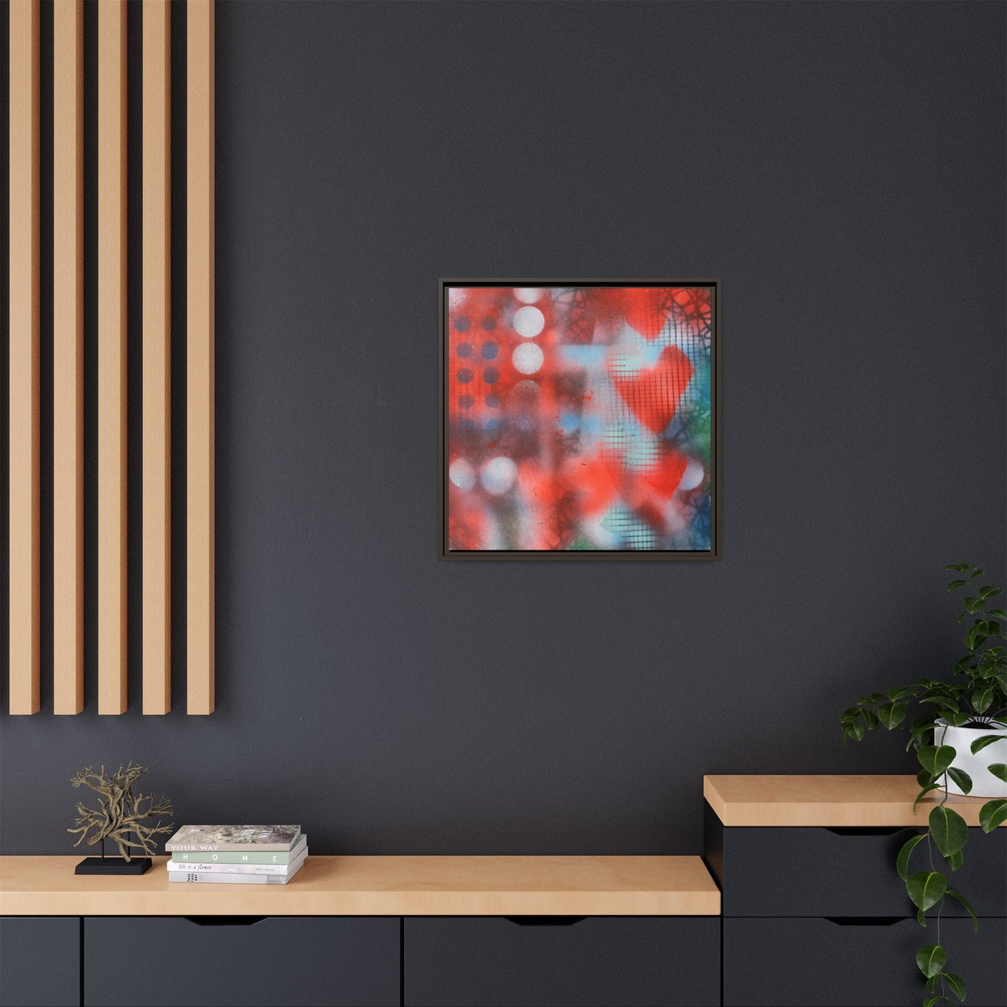 Celestial Serenade – Framed Gallery Canvas | Lumae
