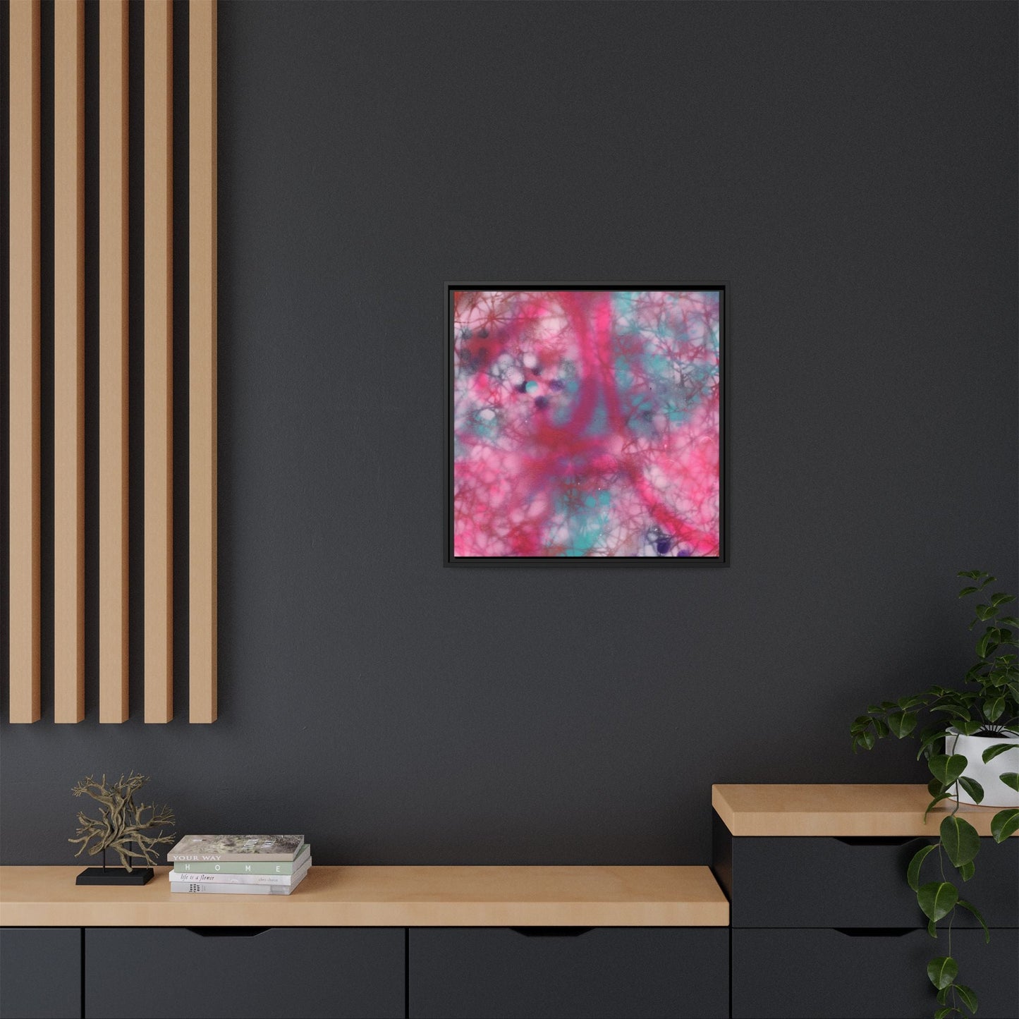 Moonlit Melody – Framed Gallery Canvas | Lumae