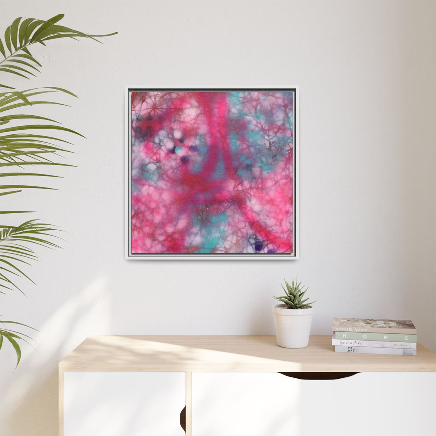 Moonlit Melody – Framed Gallery Canvas | Lumae
