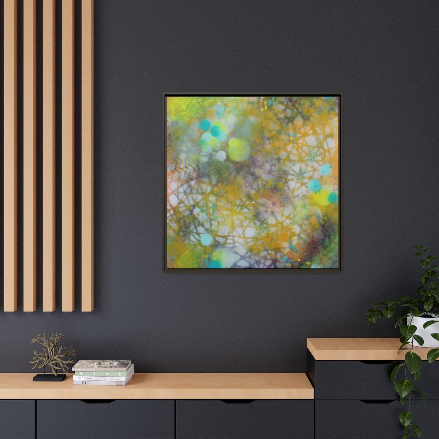 Wanderlust Waves – Framed Gallery Canvas | Lumae