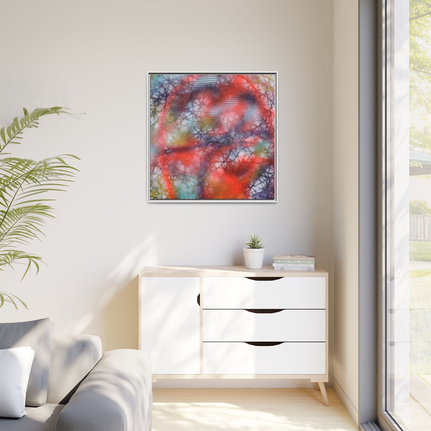 Celestial Serenade – Framed Gallery Canvas | Lumae