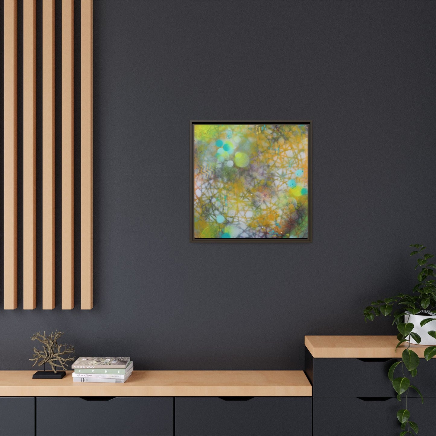 Wanderlust Waves – Framed Gallery Canvas | Lumae