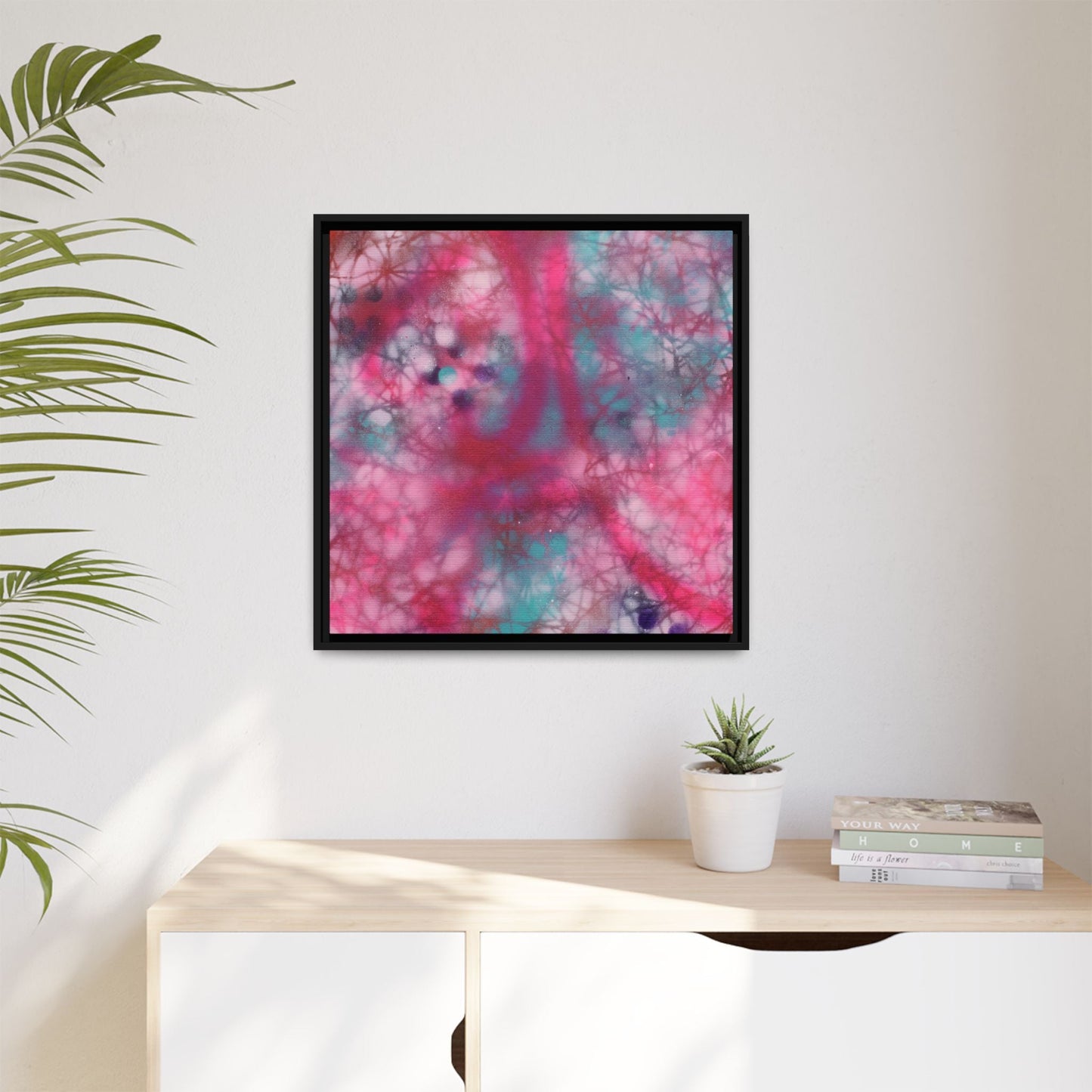 Moonlit Melody – Framed Gallery Canvas | Lumae