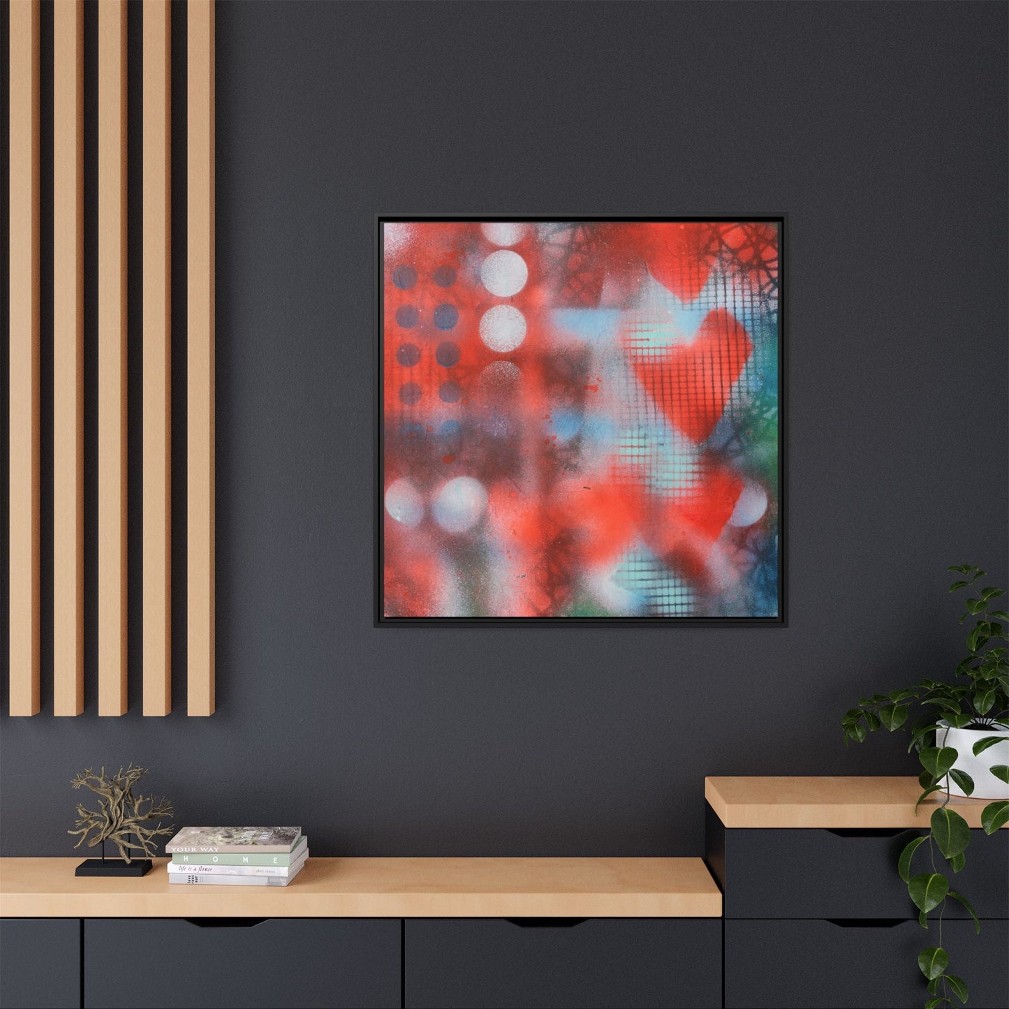 Celestial Serenade – Framed Gallery Canvas | Lumae