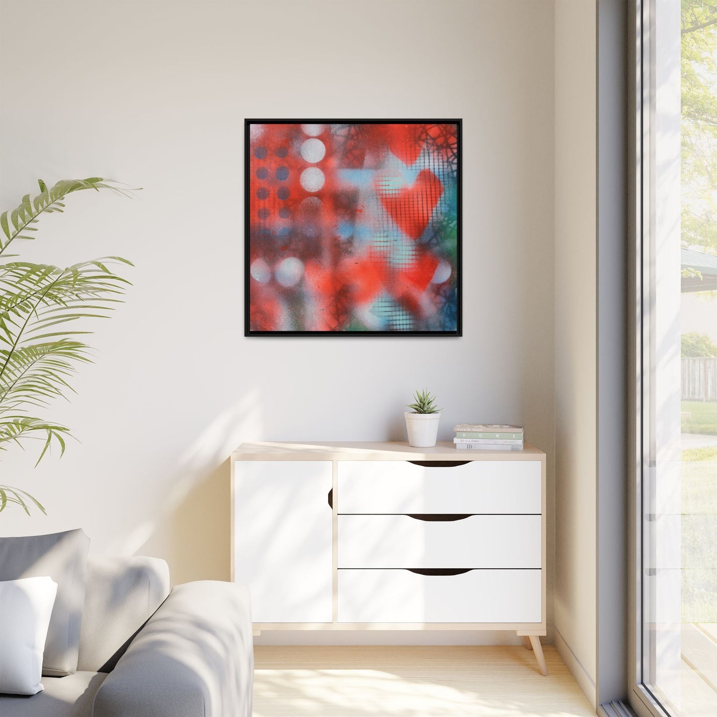 Celestial Serenade – Framed Gallery Canvas | Lumae