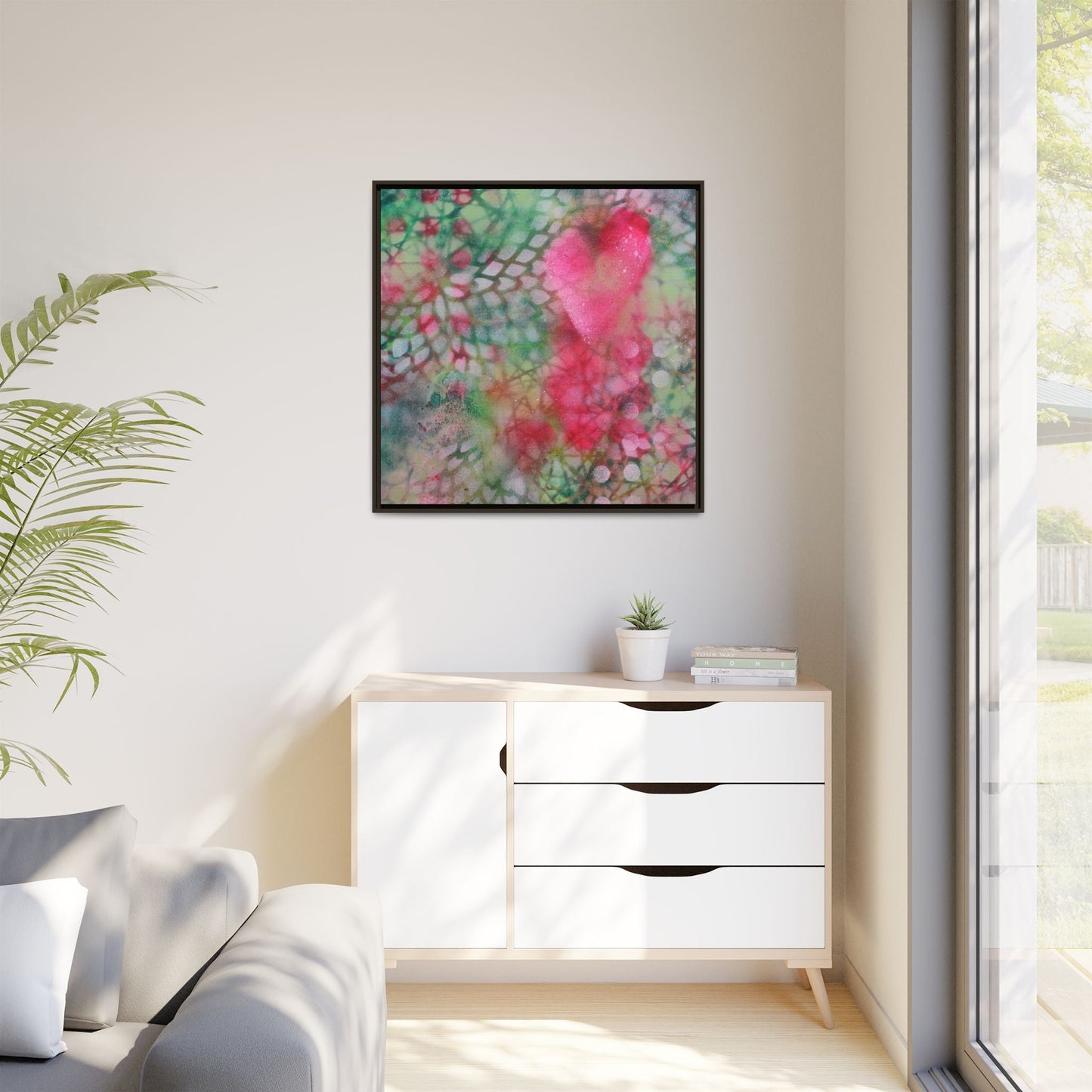 Whispers of the Cosmos – Framed Gallery Canvas | Lumae