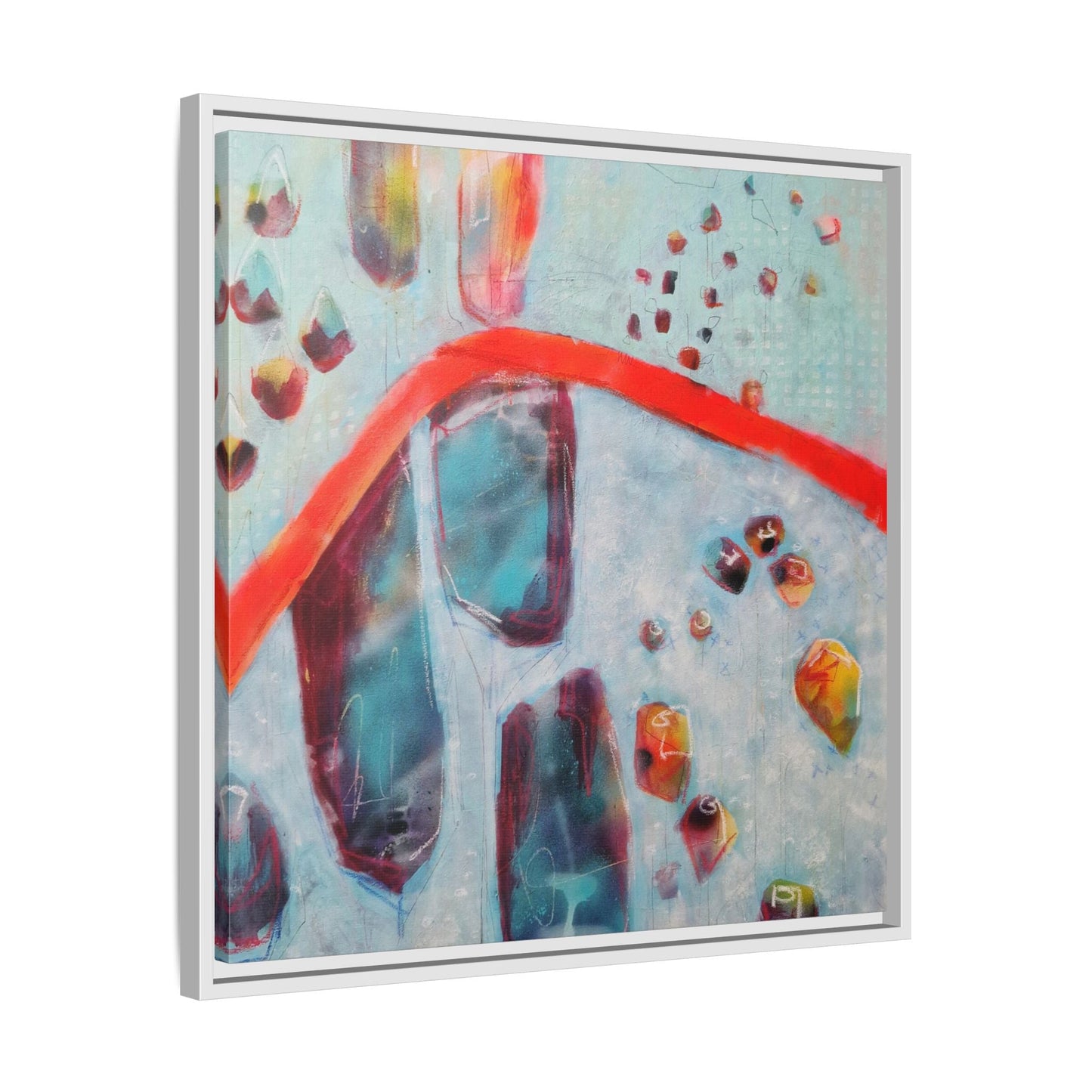 Rising Levels – Framed Gallery Canvas | Lumae