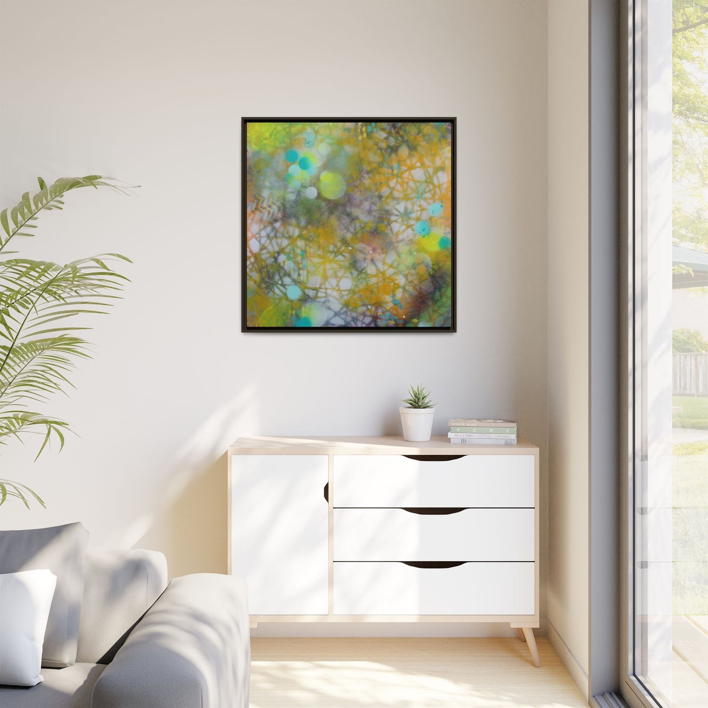 Wanderlust Waves – Framed Gallery Canvas | Lumae