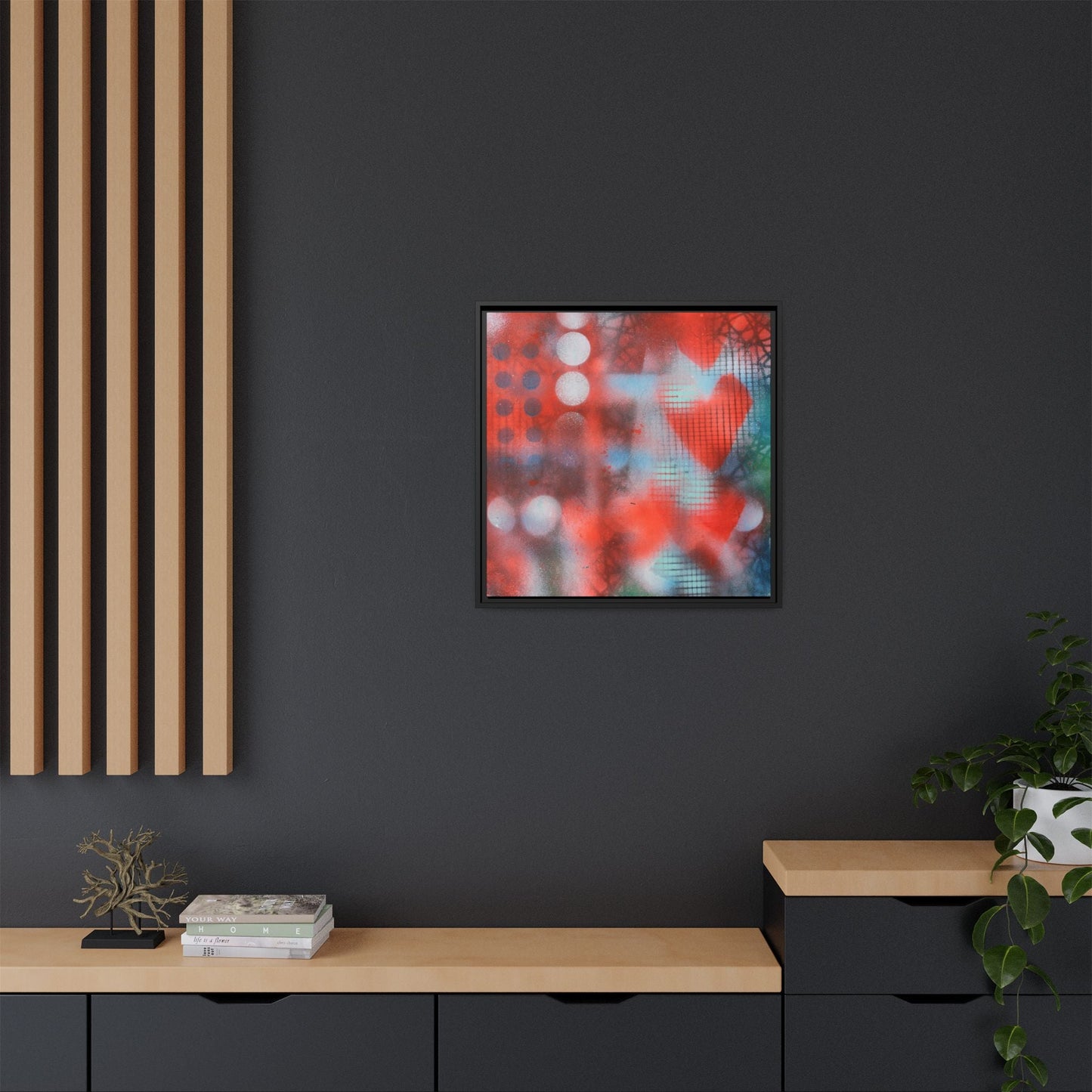 Celestial Serenade – Framed Gallery Canvas | Lumae