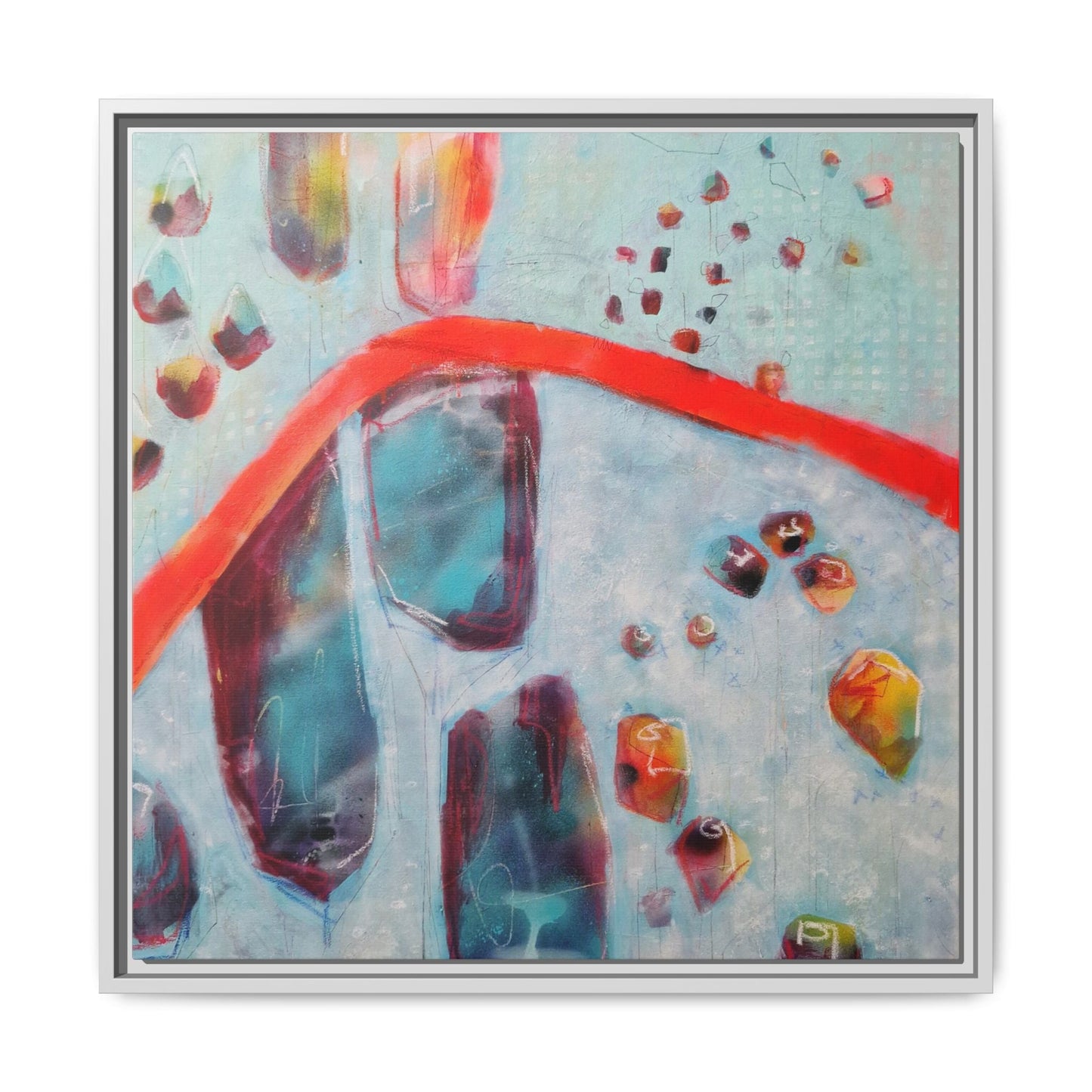Rising Levels – Framed Gallery Canvas | Lumae
