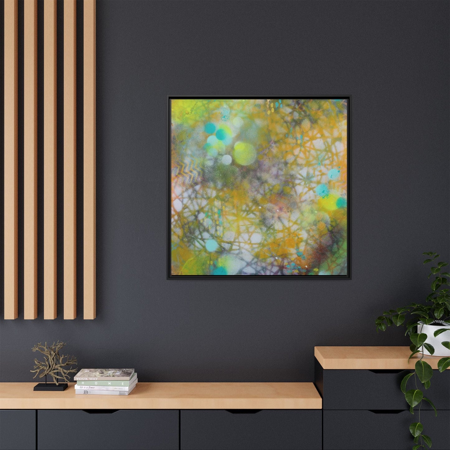 Wanderlust Waves – Framed Gallery Canvas | Lumae