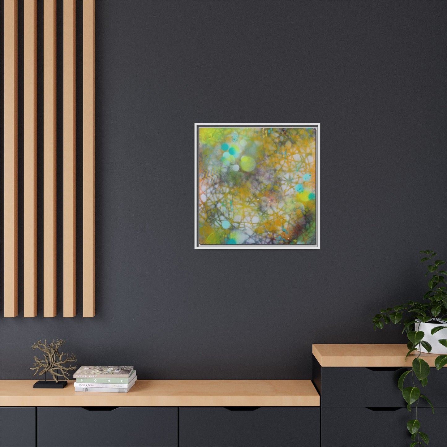 Wanderlust Waves – Framed Gallery Canvas | Lumae