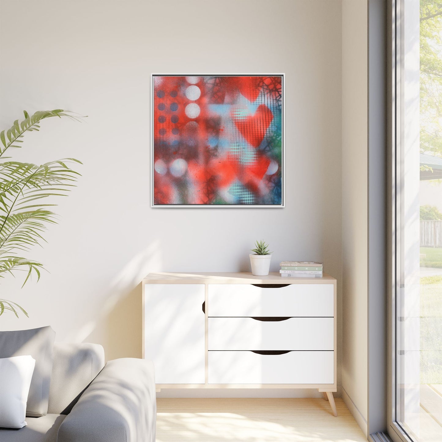 Celestial Serenade – Framed Gallery Canvas | Lumae