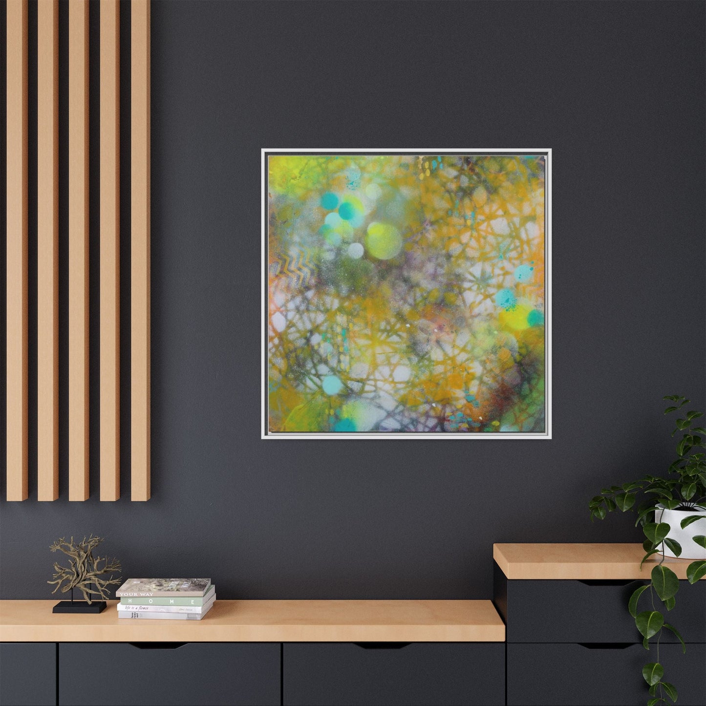 Wanderlust Waves – Framed Gallery Canvas | Lumae