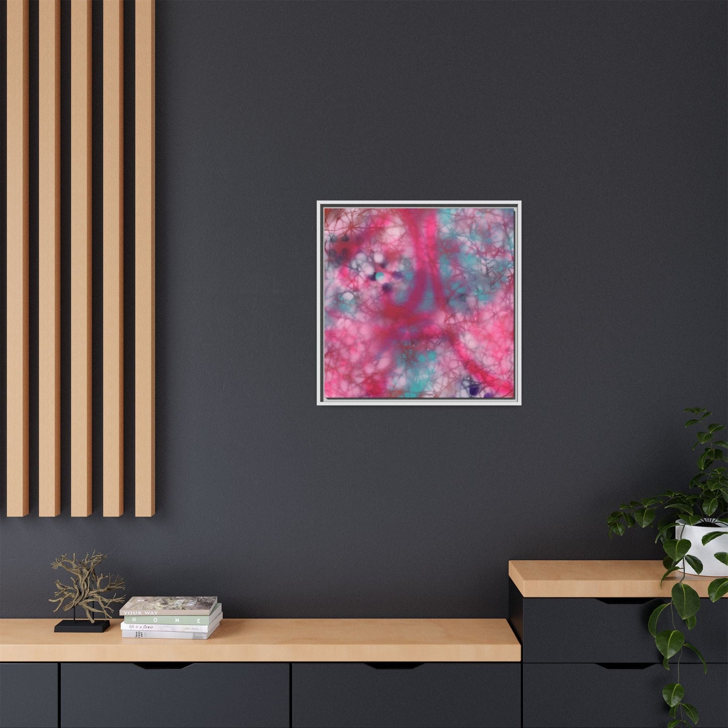 Moonlit Melody – Framed Gallery Canvas | Lumae