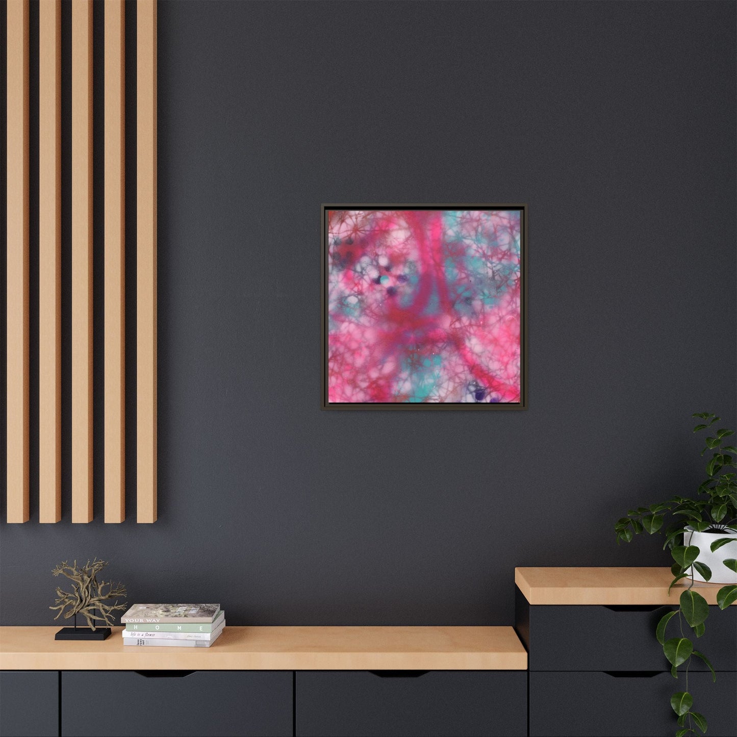Moonlit Melody – Framed Gallery Canvas | Lumae