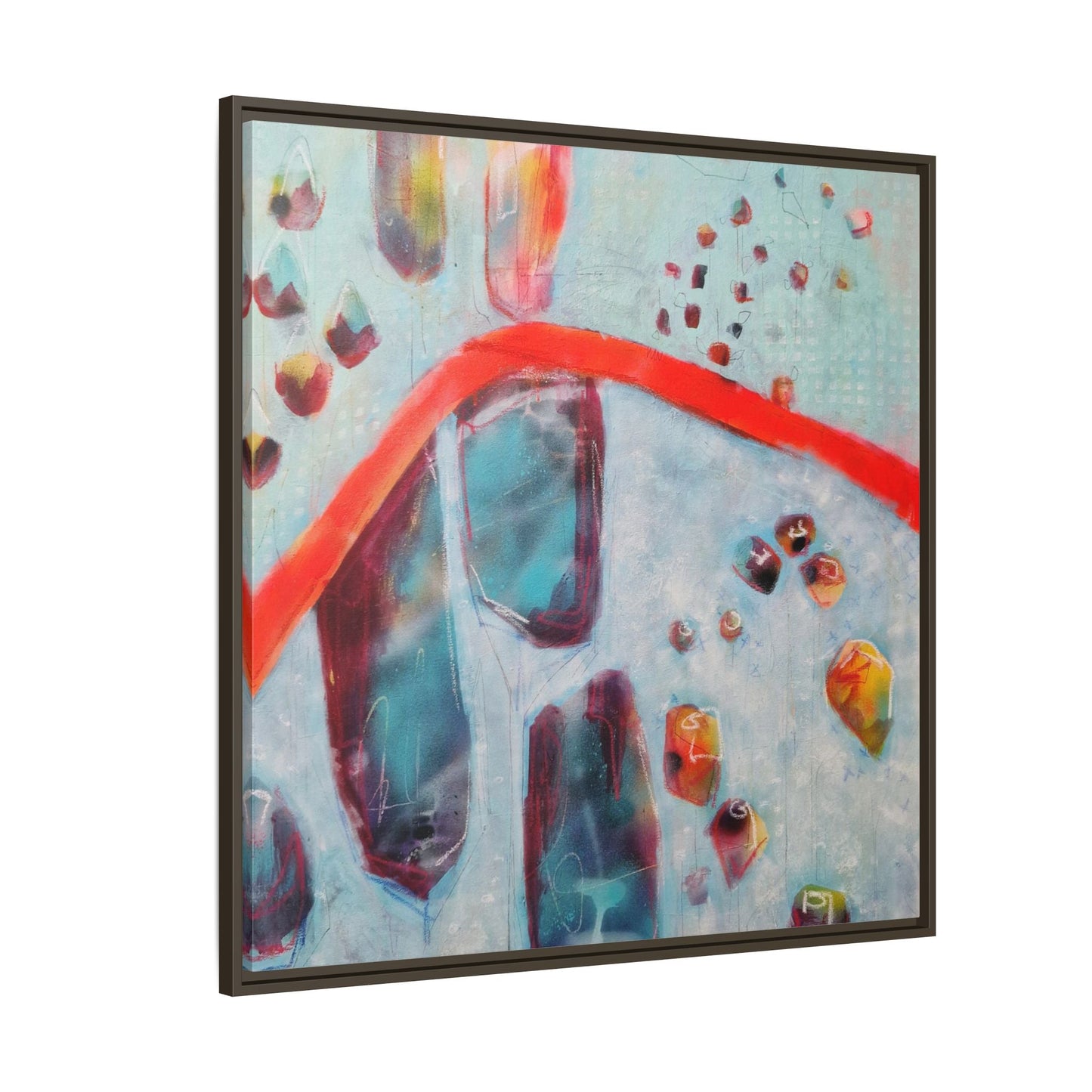 Rising Levels – Framed Gallery Canvas | Lumae